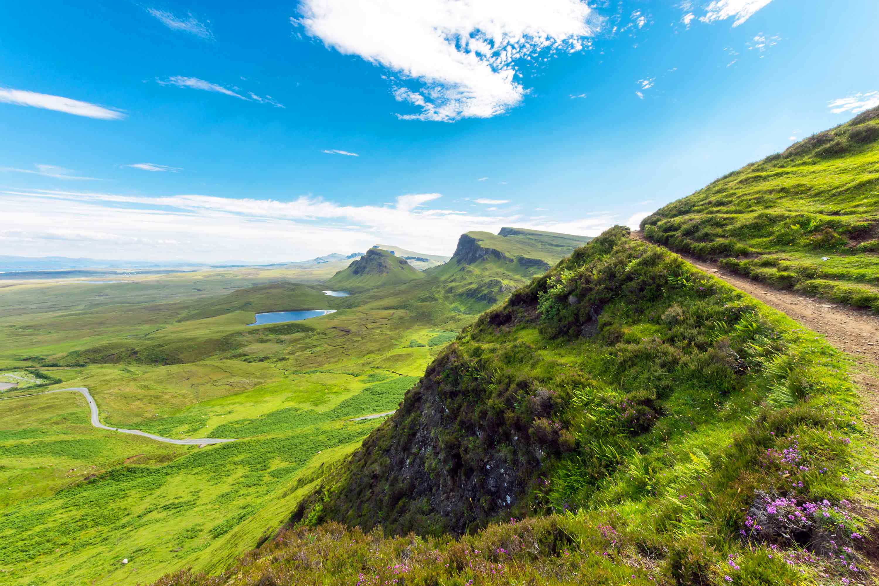 Stay at The Old Workshop self catering accommodation near Portree and explore the Quiraing on the Isle of Skye
